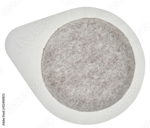 Quadro su tela White, round coffee pod or Easy Serving Espresso pod, filled with ground coffee,