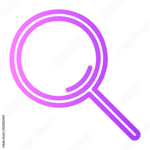 loupe gradient icon