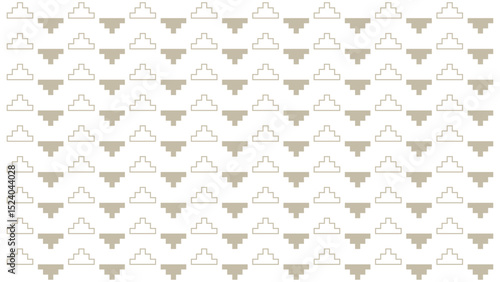 seamless stairs patterns vector white upside down combination lines. Simple geometric stair in pale color white 