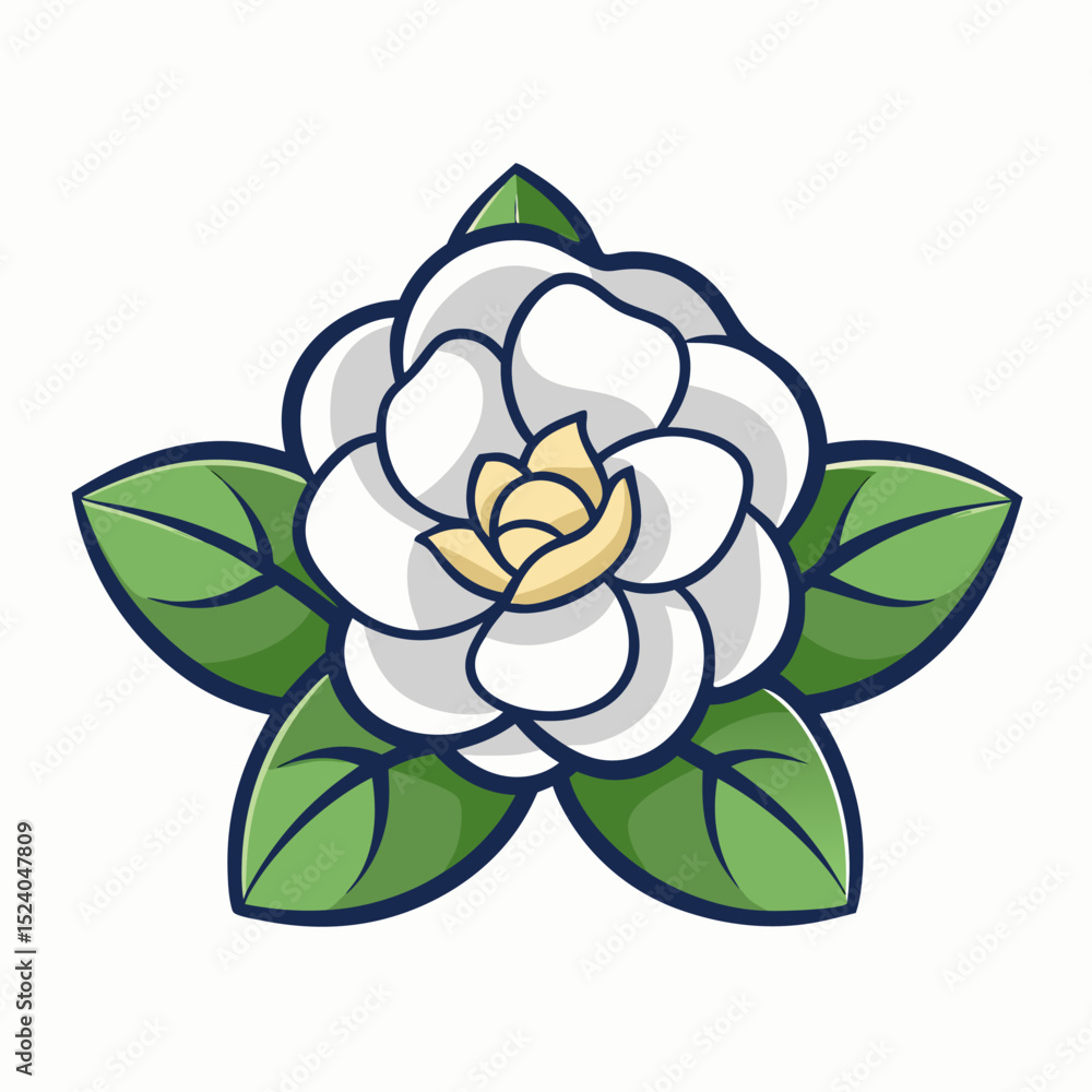 Fototapeta premium vector illustration of a rose