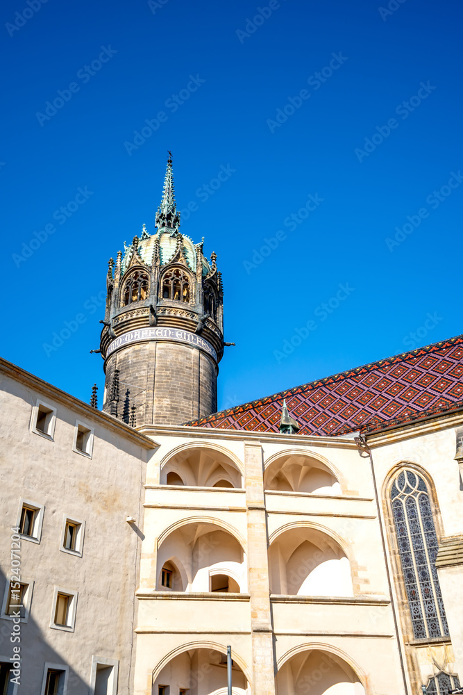 Fototapeta premium Kirche, Lutherstadt Wittenberg, Deutschland 