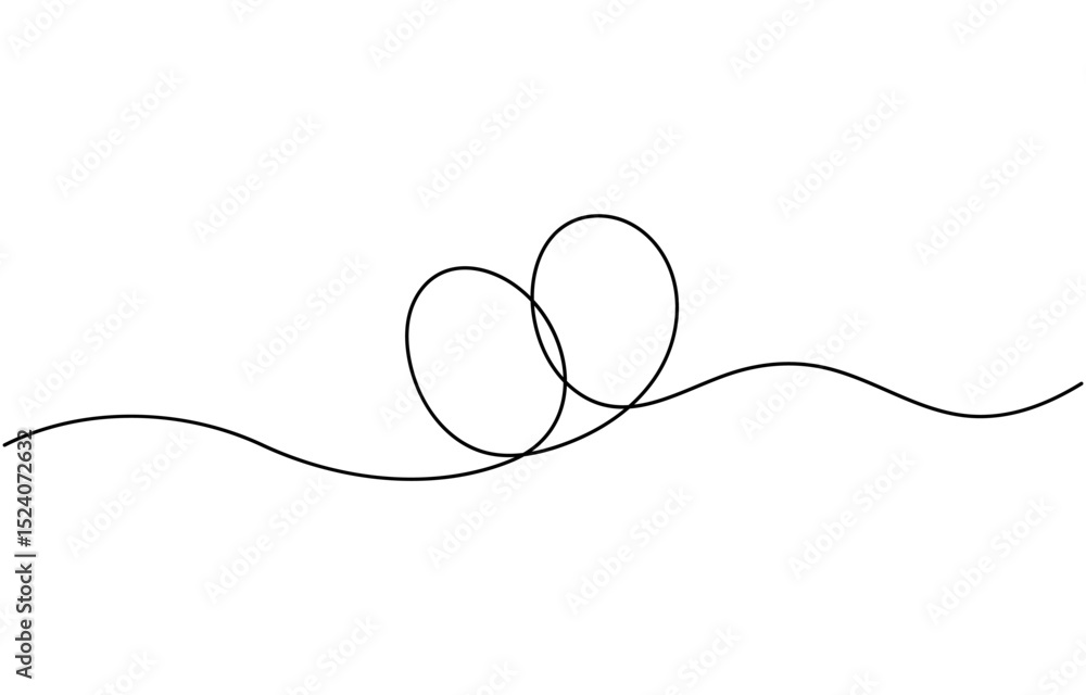 continues one line drawing of eggs in abstract shape, vector illustration design, The Easter symbol, minimalist one line art eggs. continues one line drawing of eggs in abstract shape, vector illustration design, The Easter symbol, minimalist one line art eggs.