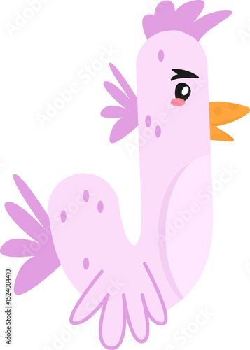 Whimsical Chicken and Rooster Alphabet & Numbers