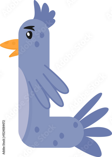 Whimsical Chicken and Rooster Alphabet & Numbers