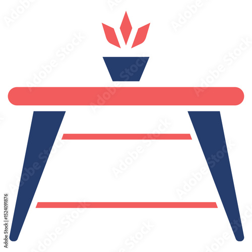 Side Table solid color icon