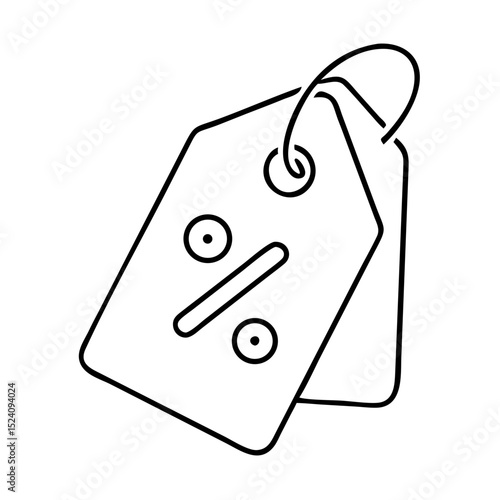 Sale tag design with percentage symbol. Discount price tags for online shops and e commerce websites.  Perfect sale tag for housewarming gifts or promotional offers.