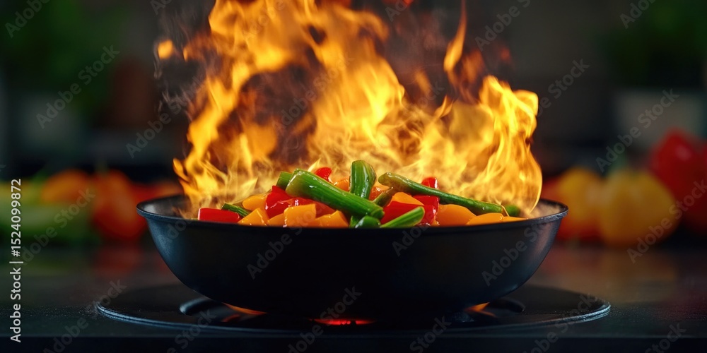 Flaming Food Flaming Food
