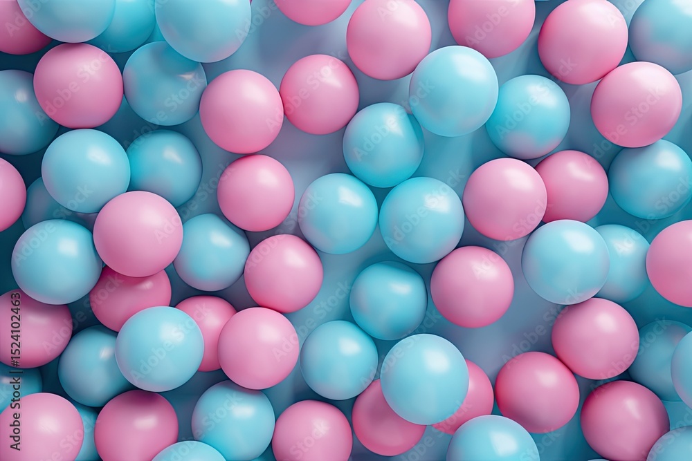 Detailed Visual of Soft Balls, Creative Geometric Background, 3D RenderingHigh Detail, 8K Detailed Visual of Soft Balls, Creative Geometric Background, 3D RenderingHigh Detail, 8K