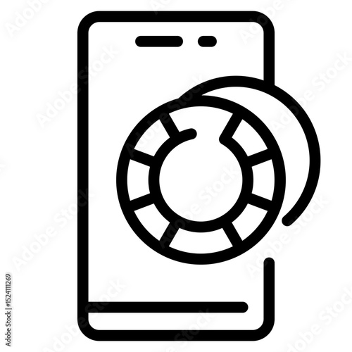 Smartphone gambling