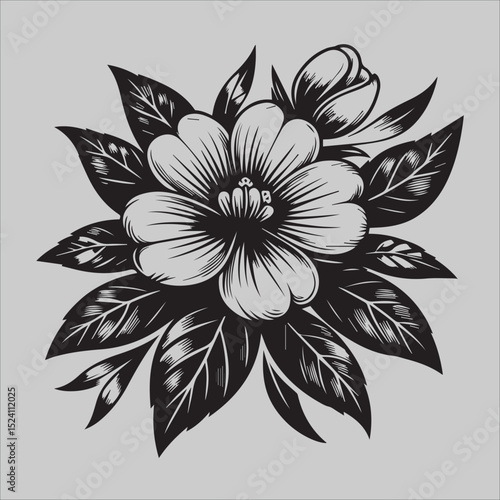 Detailed Petal Art