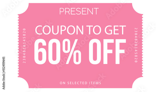 Pink Coupon to get 60% off