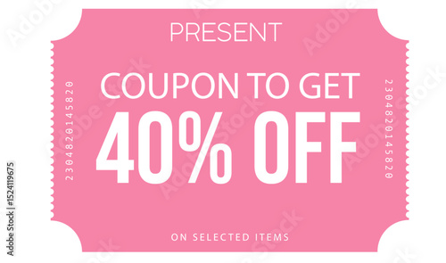 Coupon to get 40% off