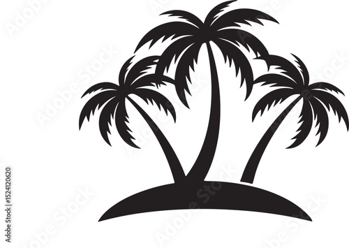 Plam Tree Silhouette