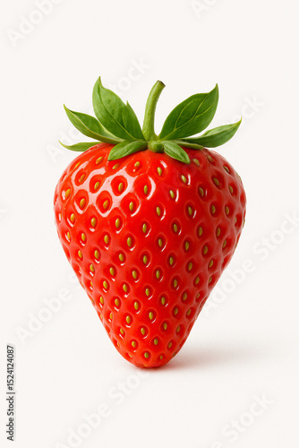 strawberry isolated on white background