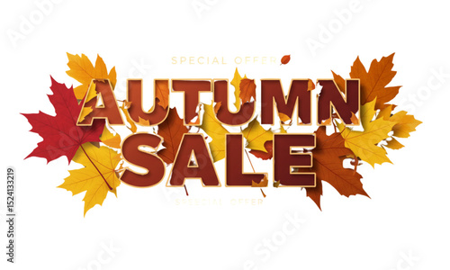 autumn sale banner