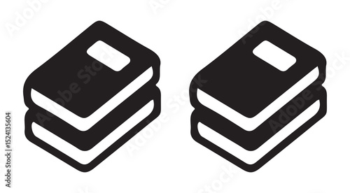  Books icon vector illustration eps 10