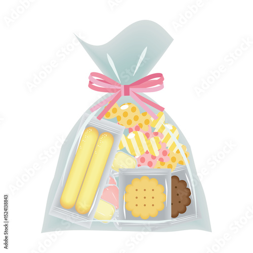 お菓子袋詰めプチギフト