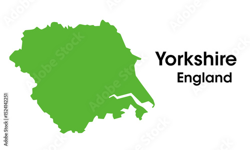 yorkshire england map