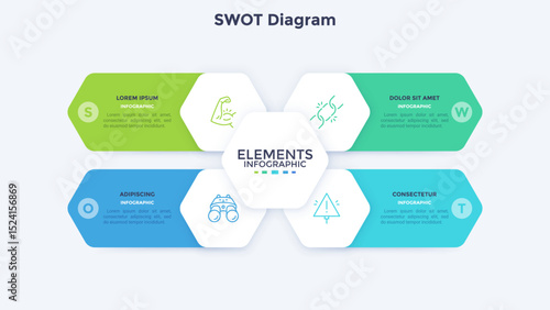 Modern Infographic Vector Banner. Business Presentation Slide