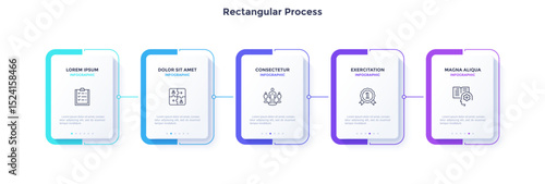 Modern Infographic Vector Banner. Business Presentation Slide