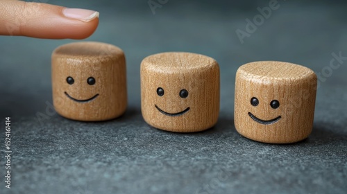 Happy faces, selection process