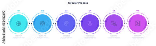 Modern Infographic Vector Banner. Business Presentation Slide