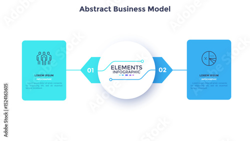 Modern Infographic Vector Banner. Business Presentation Slide