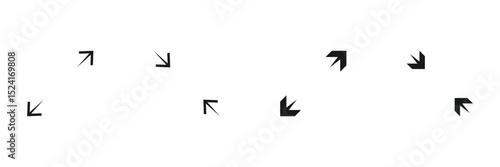Maximum and minimum size icon. zoom in and zoom out icon vector illustration