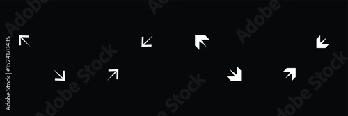 Resize Arrows vector icon