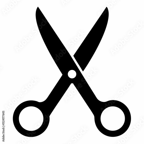 Black Scissors Icon