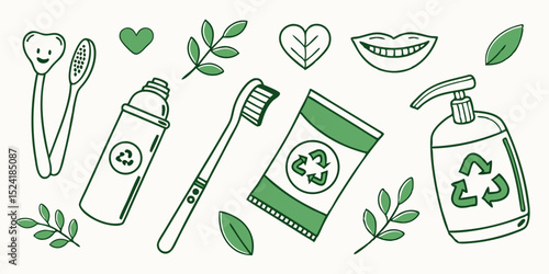 Eco-Friendly Oral Hygiene Sustainable Toothbrushes, Toothpaste, and Mouthwash for a Healthier Planet