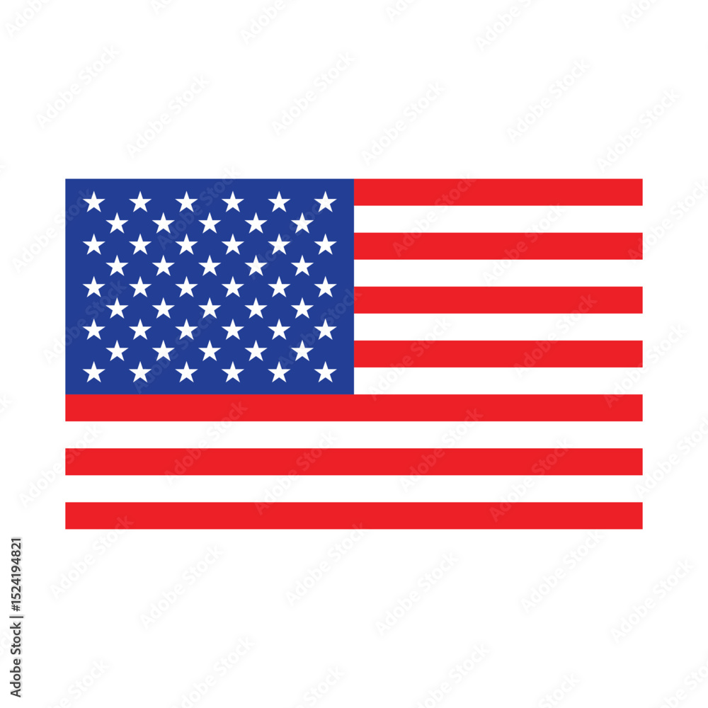 Obraz premium flag of usa