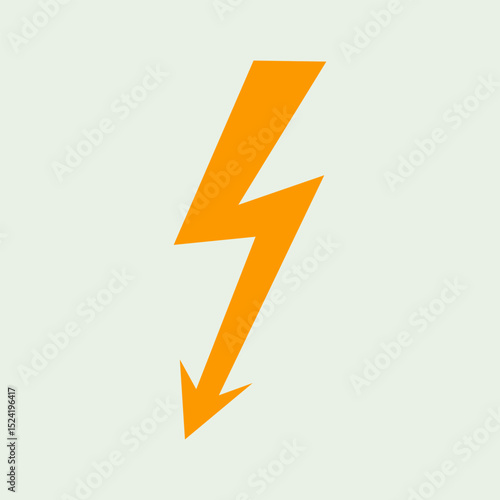Lightning bolt vector icon. Symbol for storm and warning. Sign of strike, energy, charge Free Download Lightning bolt vector icon. Symbol for storm and warning. Sign of strike, energy, charge - GFXLoad