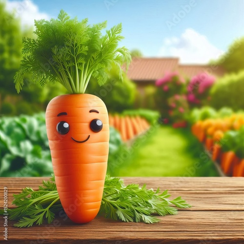 Cute vegetable