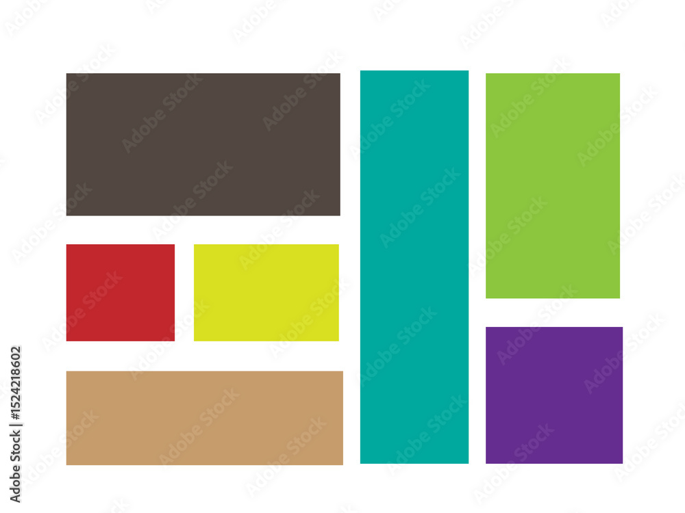 Fototapeta premium Modern Digital Art Elements