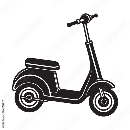 vector-of-silhouette-of-mobility-scooter-on-the-wh (1).eps