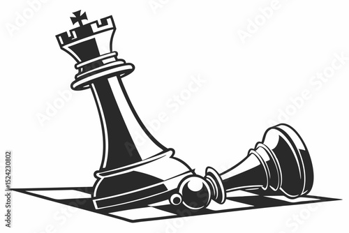 rook bird sihouette black vector