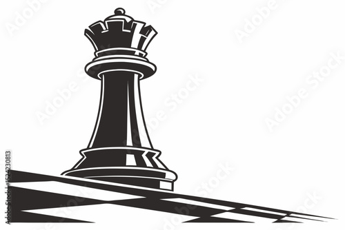 rook bird sihouette black vector