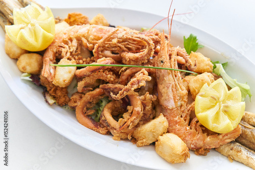 Plato de pescado frito