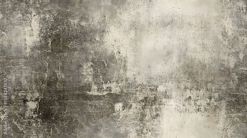 Fototapeta premium Aged, textured surface with mottled tones.