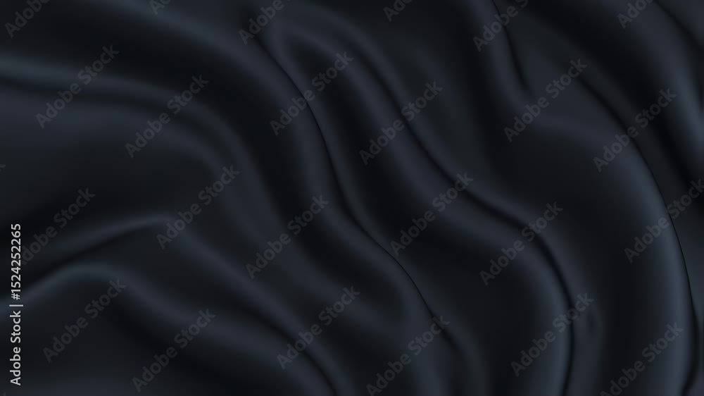 Luxurious dark fabric texture with elegant folds, ideal for backgrounds in fashion design Luxurious dark fabric texture with elegant folds, ideal for backgrounds in fashion design