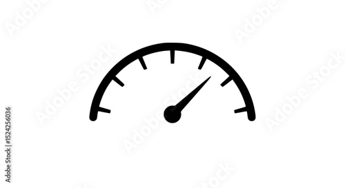 A speedometer with a needle pointing to the number 60