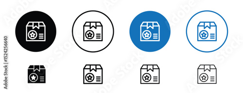 Set of 5 pixel perfect colored Benefits package icon with 1 unexpanded, 1 silhouette, Icon representing a complete employee benefits package with key elements illustrated.