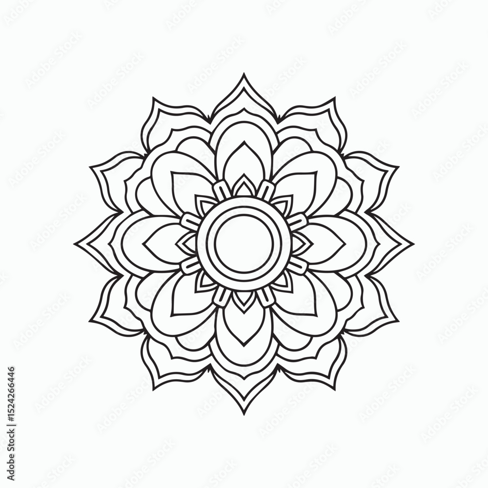 Mandala Vector Graphic Mandala Vector Graphic