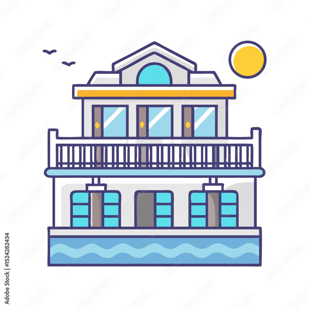 Luxury mansion with balcony and pool
Luxury mansion with balcony and pool