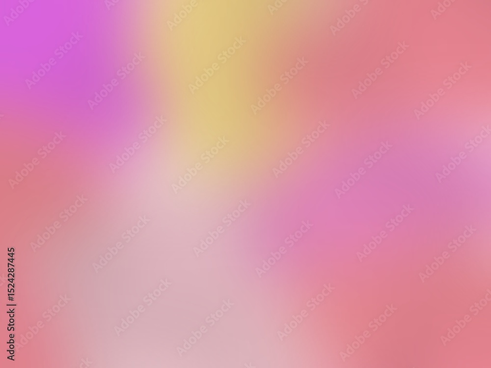 Fototapeta premium Pastel Pink Yellow Purple Gradient Background Soft Blurred Colors Abstract Texture Design (Created by graphics program)