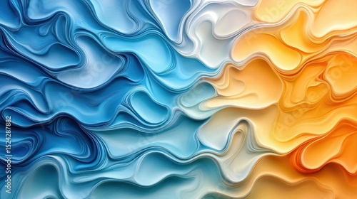 Colorful abstract background featuring fluid motion and gradient colors creating a dynamic and eye-catching visual experience