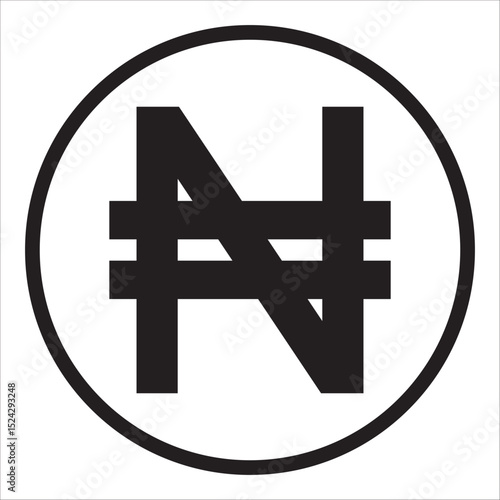 Nigerian  Naira currency symbol