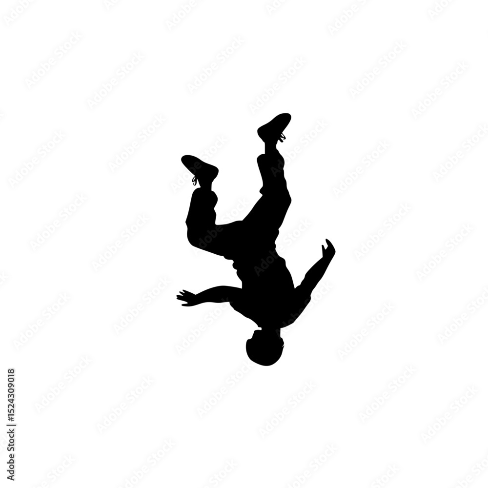 a silhouette of a man jumping in the air to catch a ball ball, black, jump, man, silhouette , Generative art. a silhouette of a man jumping in the air to catch a ball ball, black, jump, man, silhouette , Generative art.