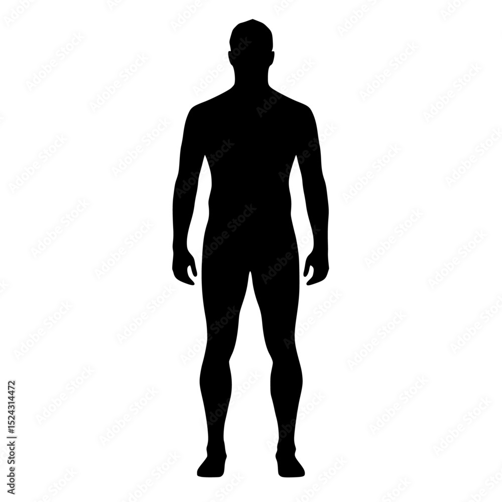 a black silhouette of a man standing on a transparent background black, body, male, man, silhouette, stand , Generative art. a black silhouette of a man standing on a transparent background black, body, male, man, silhouette, stand , Generative art.